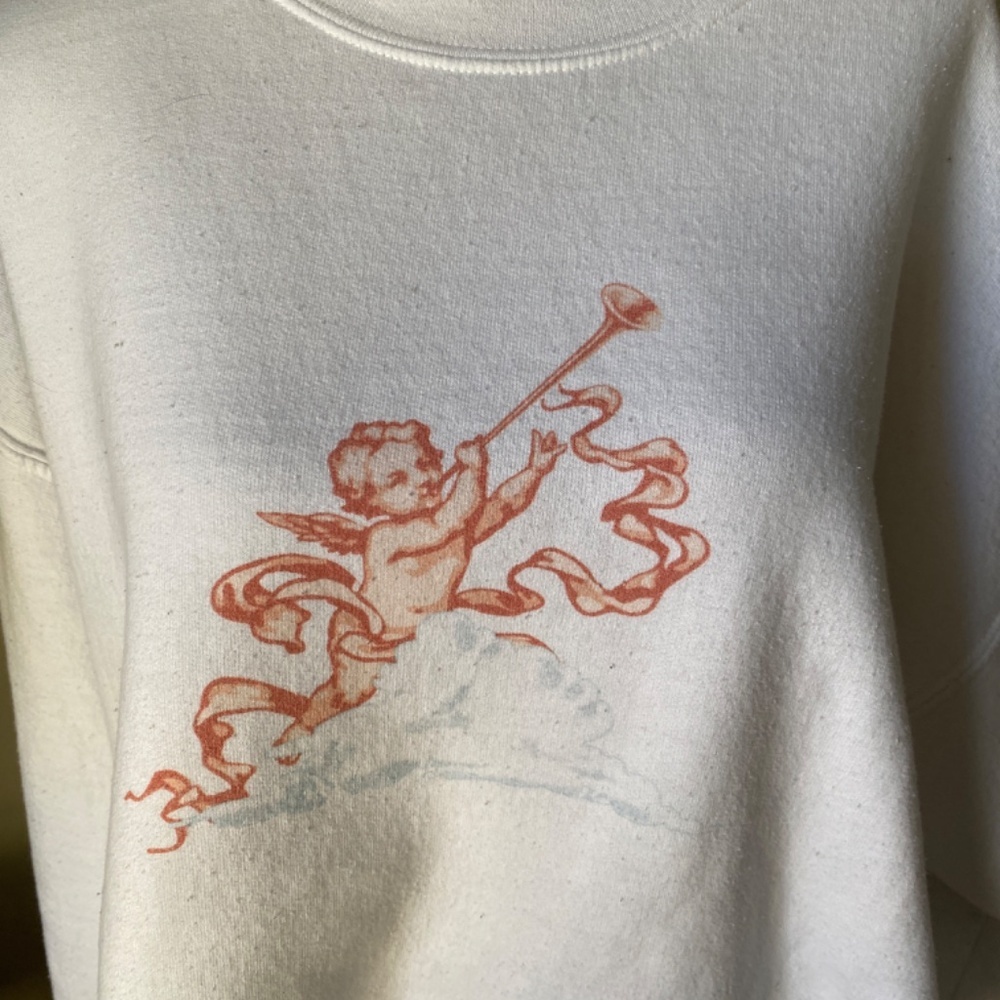 NastY Gal Such A Cherub Cropped Sweater Large - Picture 5 of 9